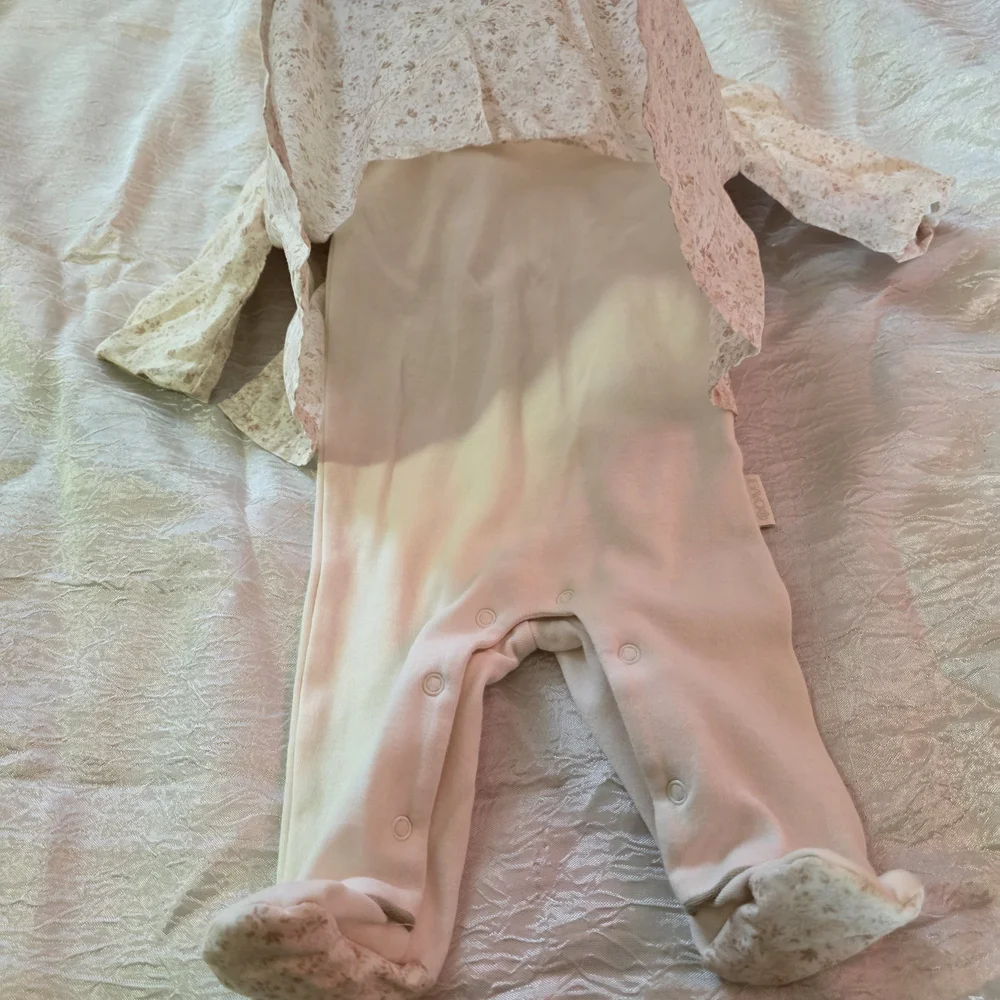 Floral Print Kids‎ One Piece Footie
